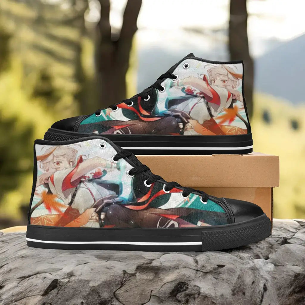 Genshin Impact Kaedehara Kazuha Custom High Top Sneakers Shoes