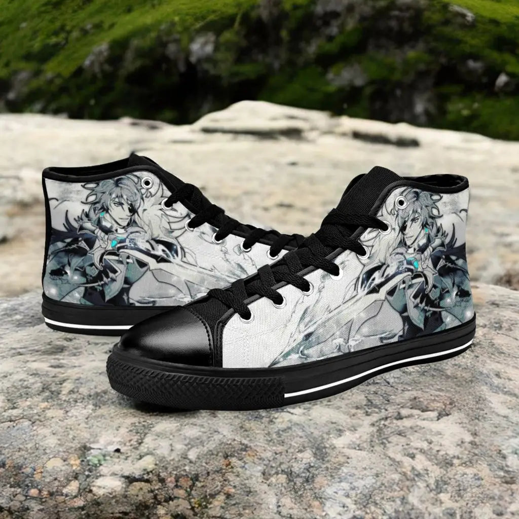 Genshin Impact Kaeya Shoes High Top Sneakers