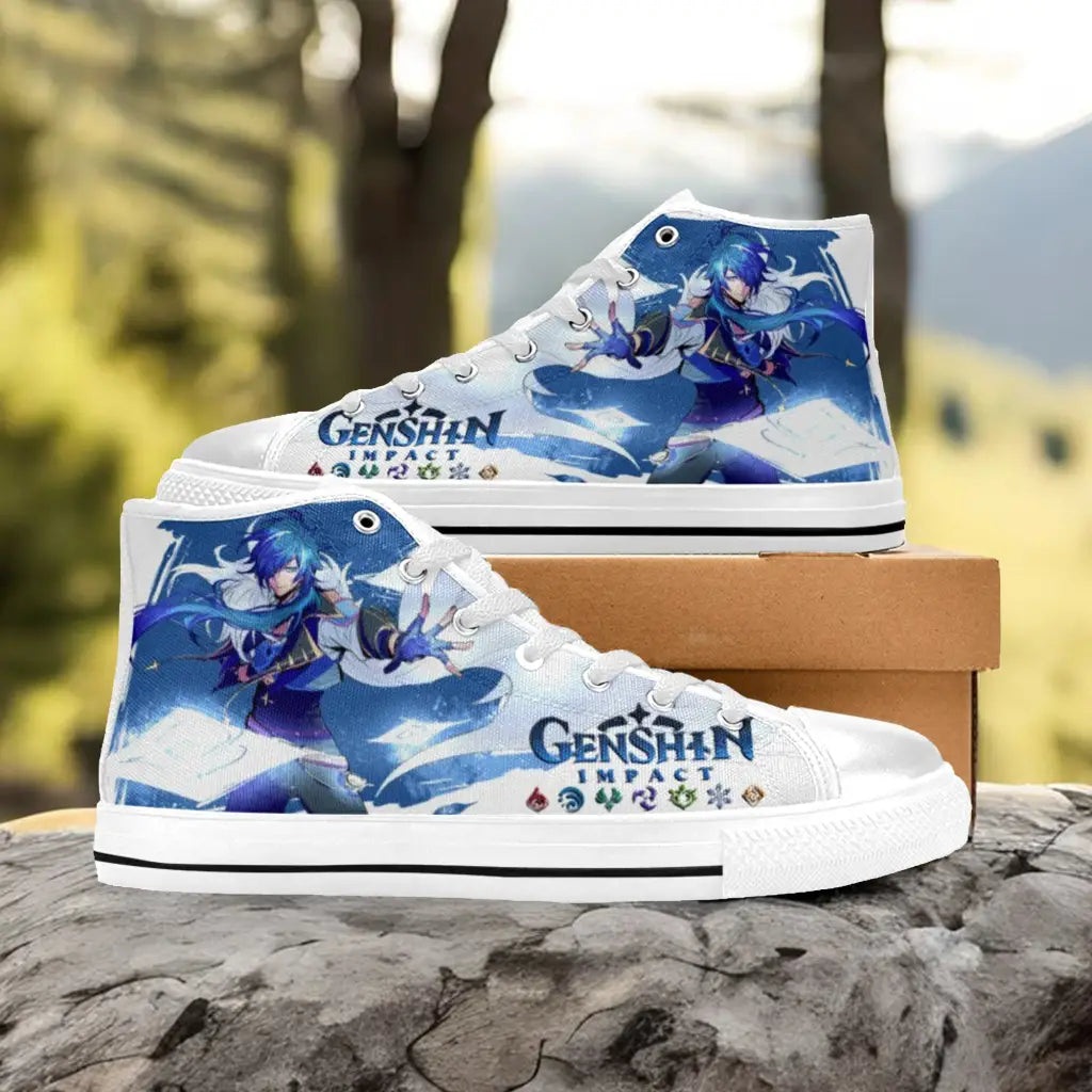 Genshin Impact Kaeya Shoes High Top Sneakers