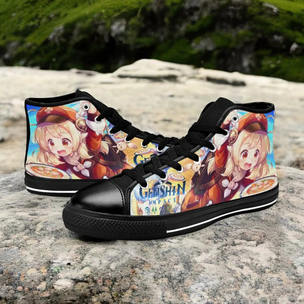 Genshin Impact Klee Shoes High Top Sneakers