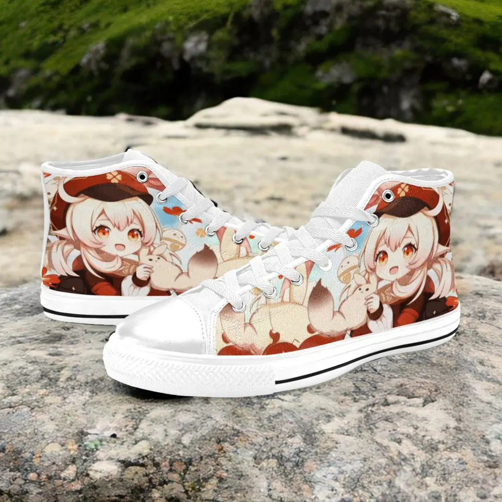 Genshin Impact Klee Shoes High Top Sneakers