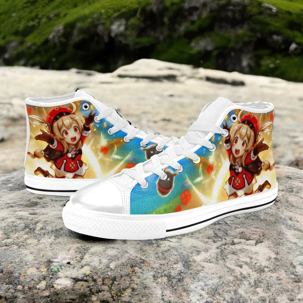 Genshin Impact Klee Shoes High Top Sneakers