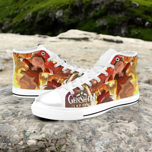 Genshin Impact Klee Shoes High Top Sneakers