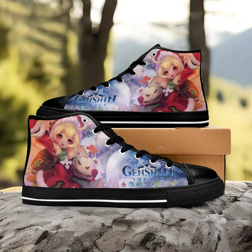 Genshin Impact Klee Shoes High Top Sneakers