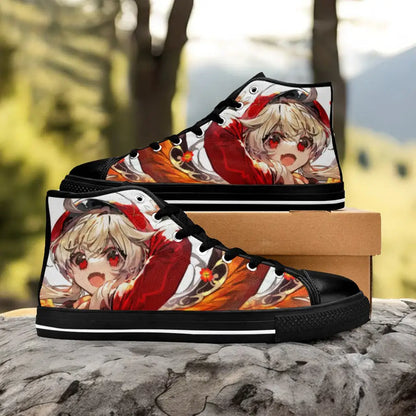 Genshin Impact Klee Shoes High Top Sneakers