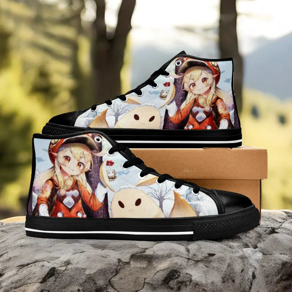 Genshin Impact Klee Shoes High Top Sneakers