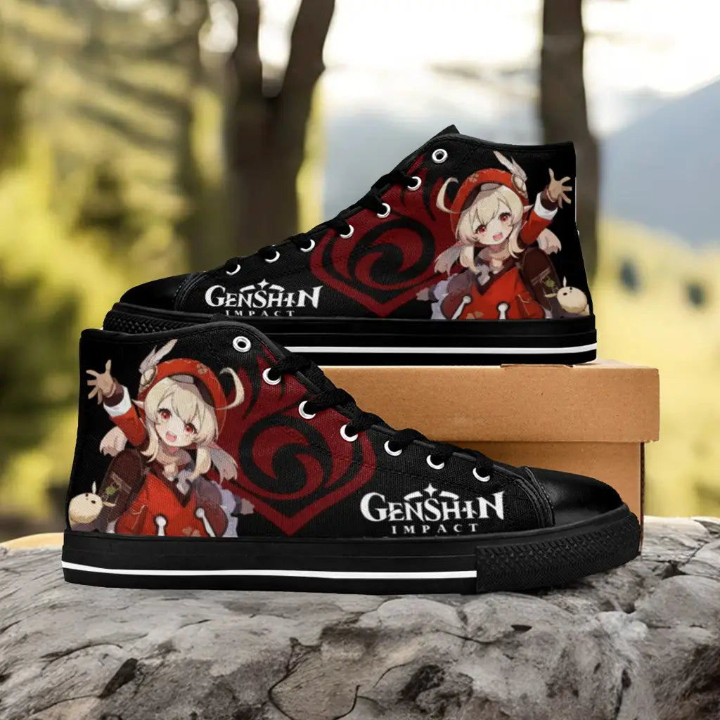 Genshin Impact Klee Shoes High Top Sneakers