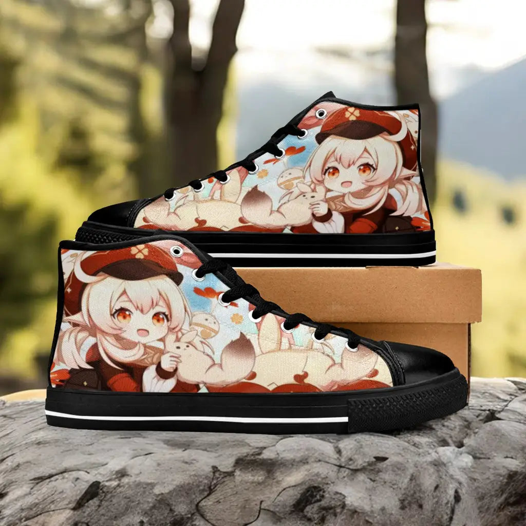 Genshin Impact Klee Shoes High Top Sneakers