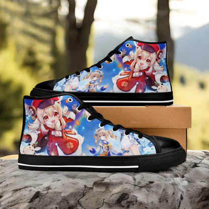 Genshin Impact Klee Shoes High Top Sneakers