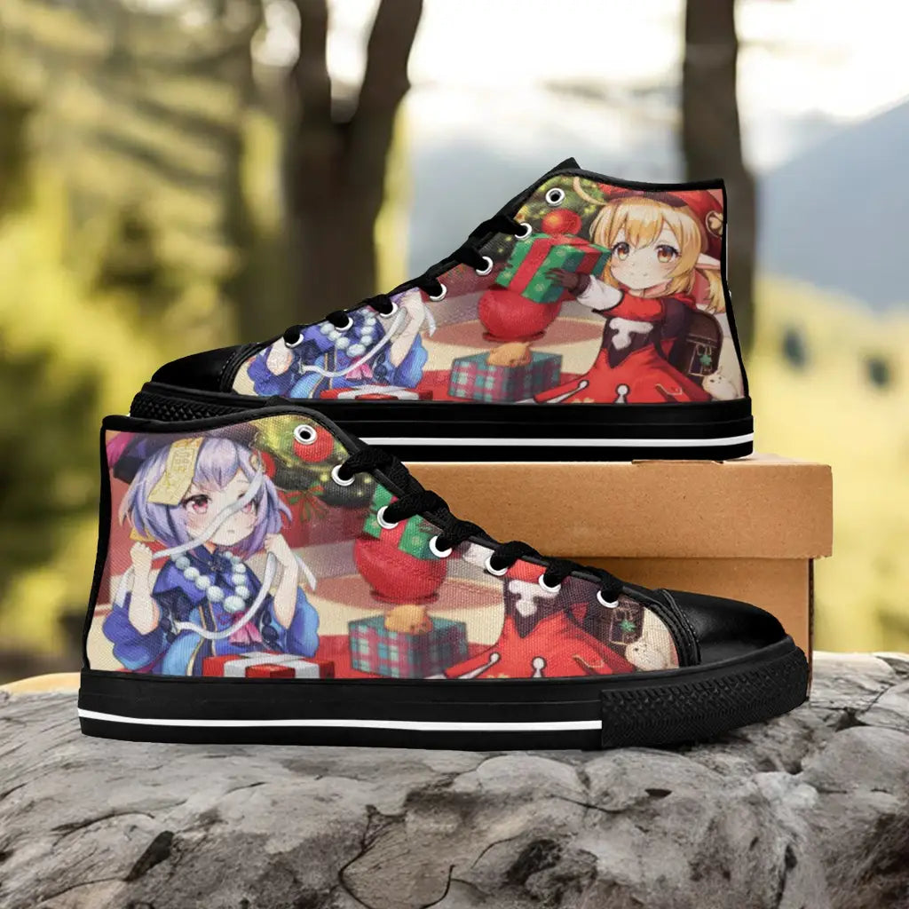 Genshin Impact Klee Shoes High Top Sneakers