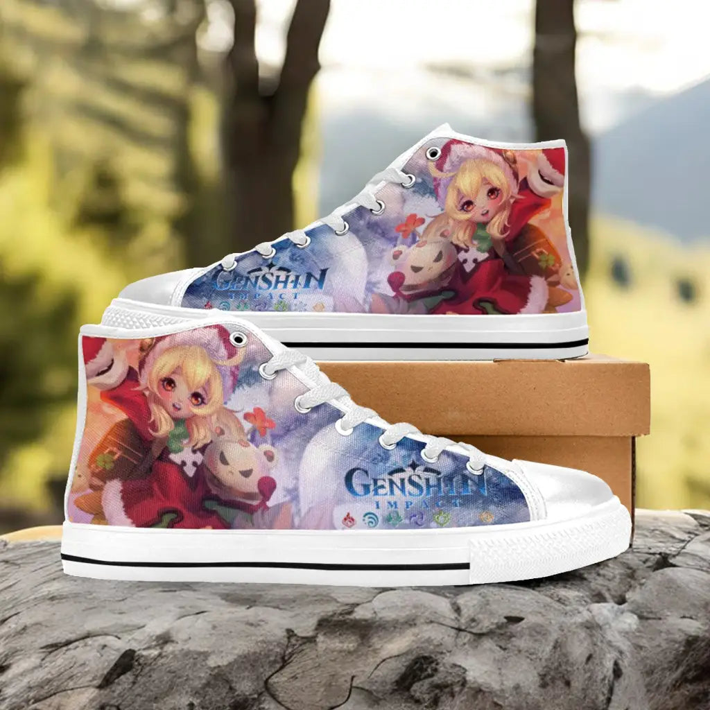 Genshin Impact Klee Shoes High Top Sneakers