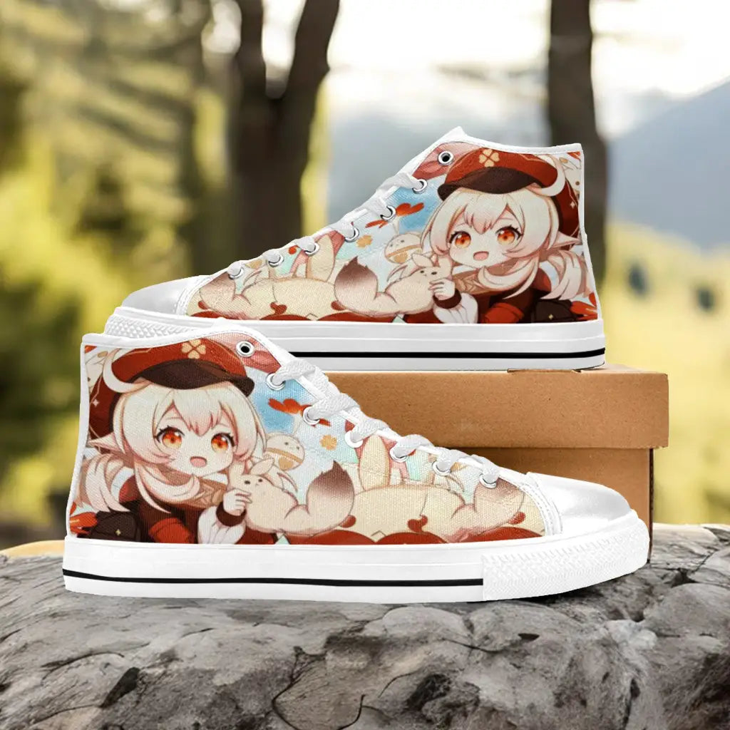 Genshin Impact Klee Shoes High Top Sneakers