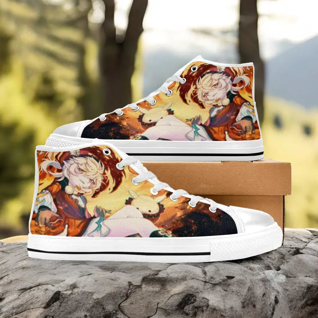 Genshin Impact Klee Shoes High Top Sneakers