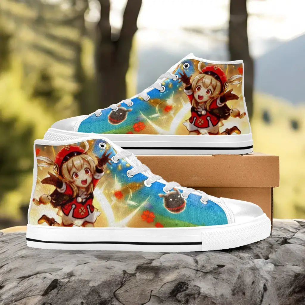 Genshin Impact Klee Shoes High Top Sneakers