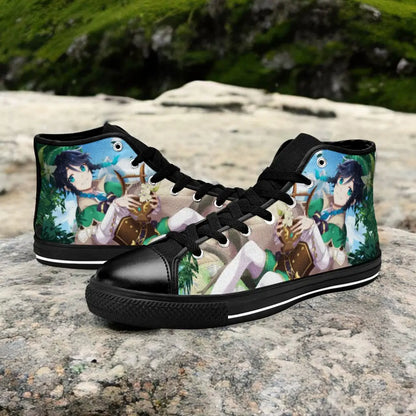 Genshin Impact Venti Shoes High Top Sneakers