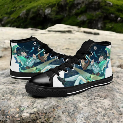 Genshin Impact Venti Shoes High Top Sneakers