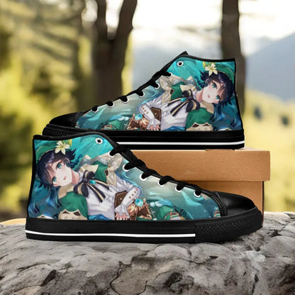 Genshin Impact Venti Shoes High Top Sneakers