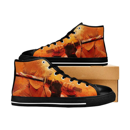 Gintama Gintoki Custom High Top Sneakers Shoes