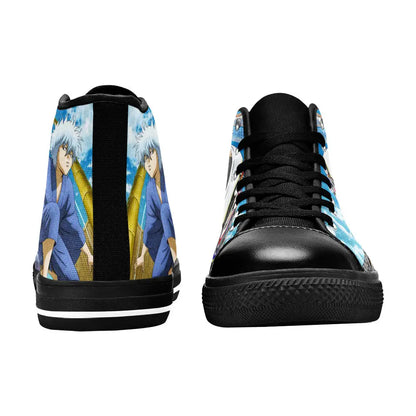 Gintama Gintoki Custom High Top Sneakers Shoes