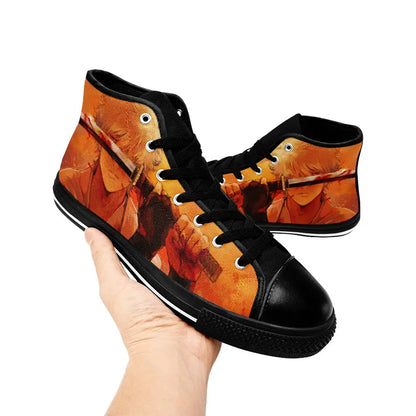 Gintama Gintoki Custom High Top Sneakers Shoes