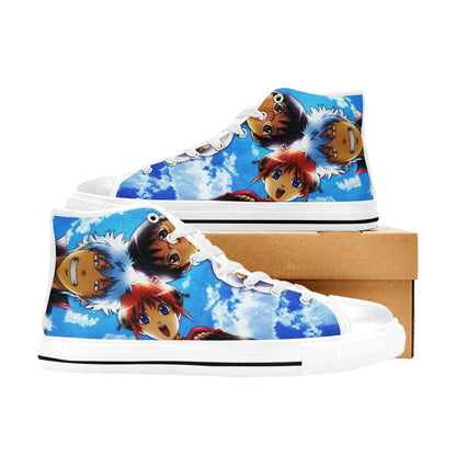 Gintama Gintoki Custom High Top Sneakers Shoes