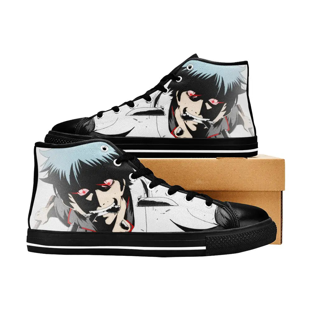 Gintama Gintoki Custom High Top Sneakers Shoes