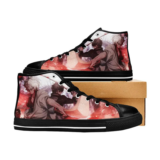 Gintama Gintoki Custom High Top Sneakers Shoes