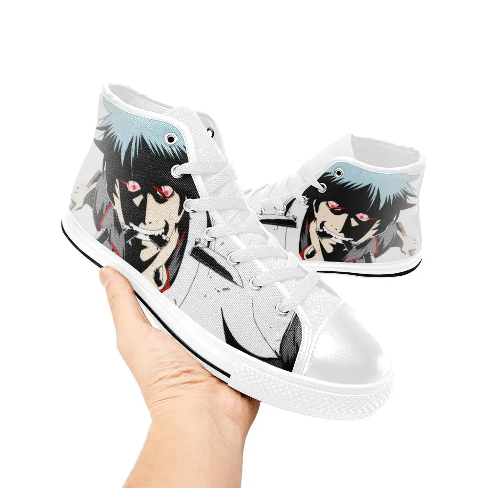 Gintama Gintoki Custom High Top Sneakers Shoes