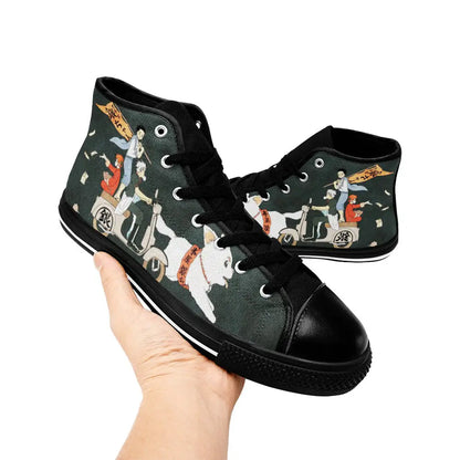 Gintama Gintoki Custom High Top Sneakers Shoes