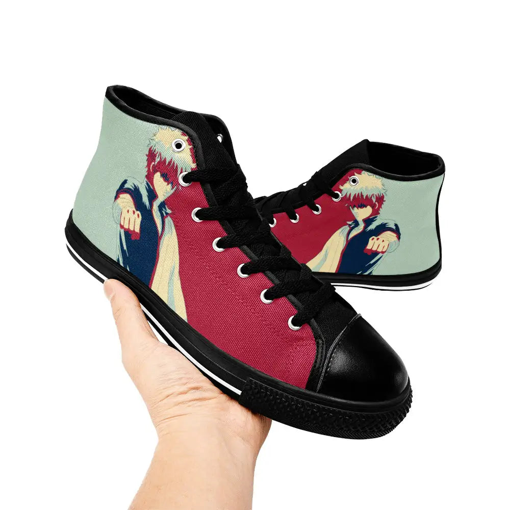 Gintama Gintoki Custom High Top Sneakers Shoes