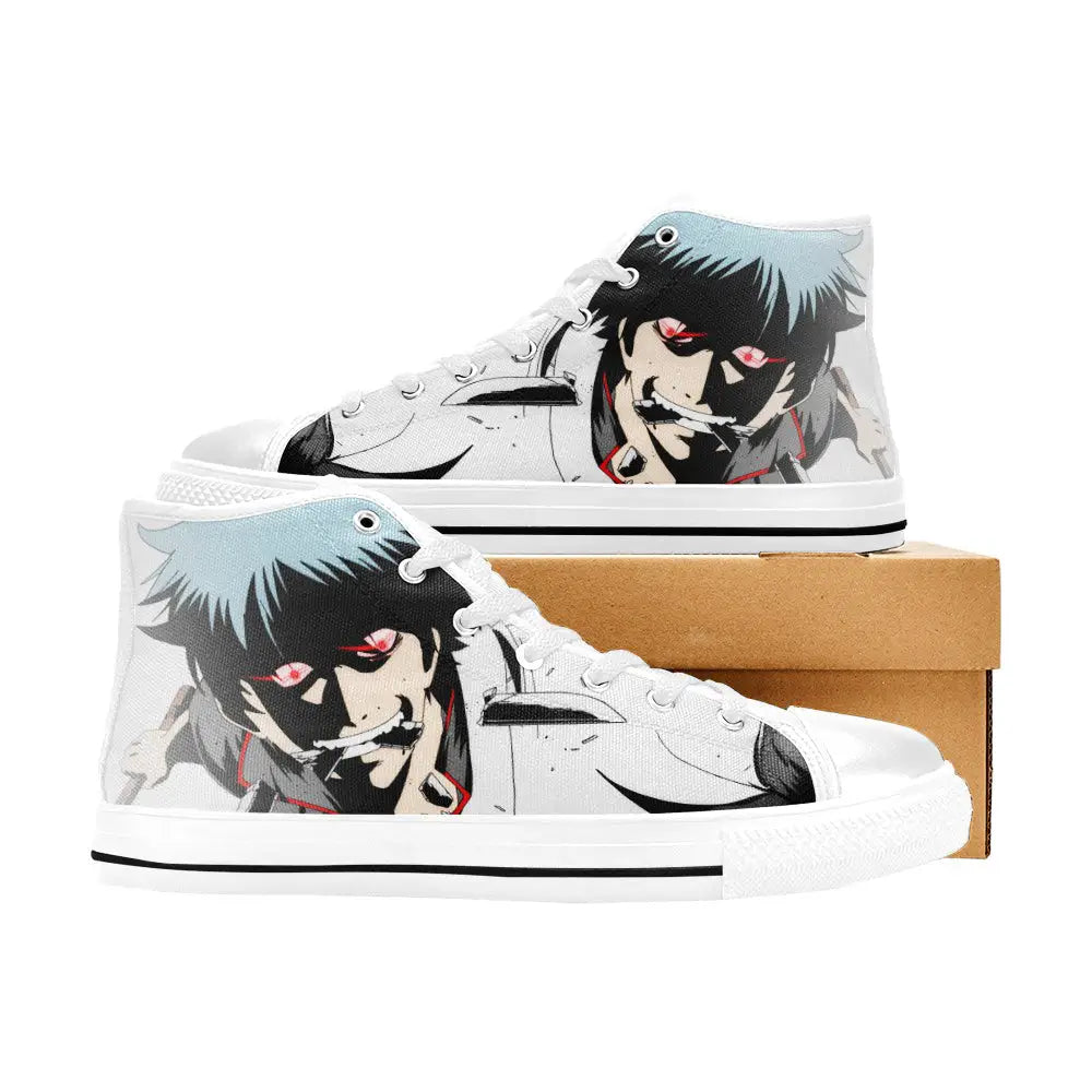 Gintama Gintoki Custom High Top Sneakers Shoes