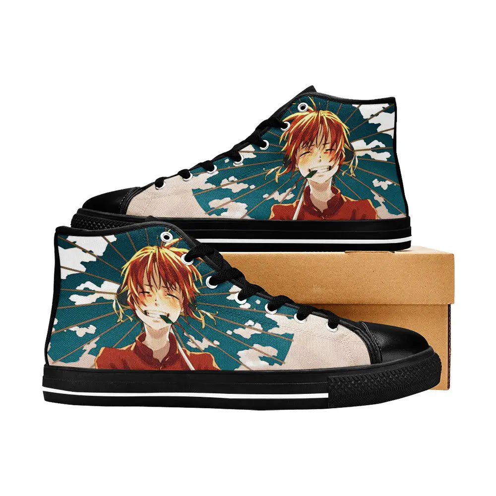 Gintama Kagura Custom High Top Sneakers Shoes