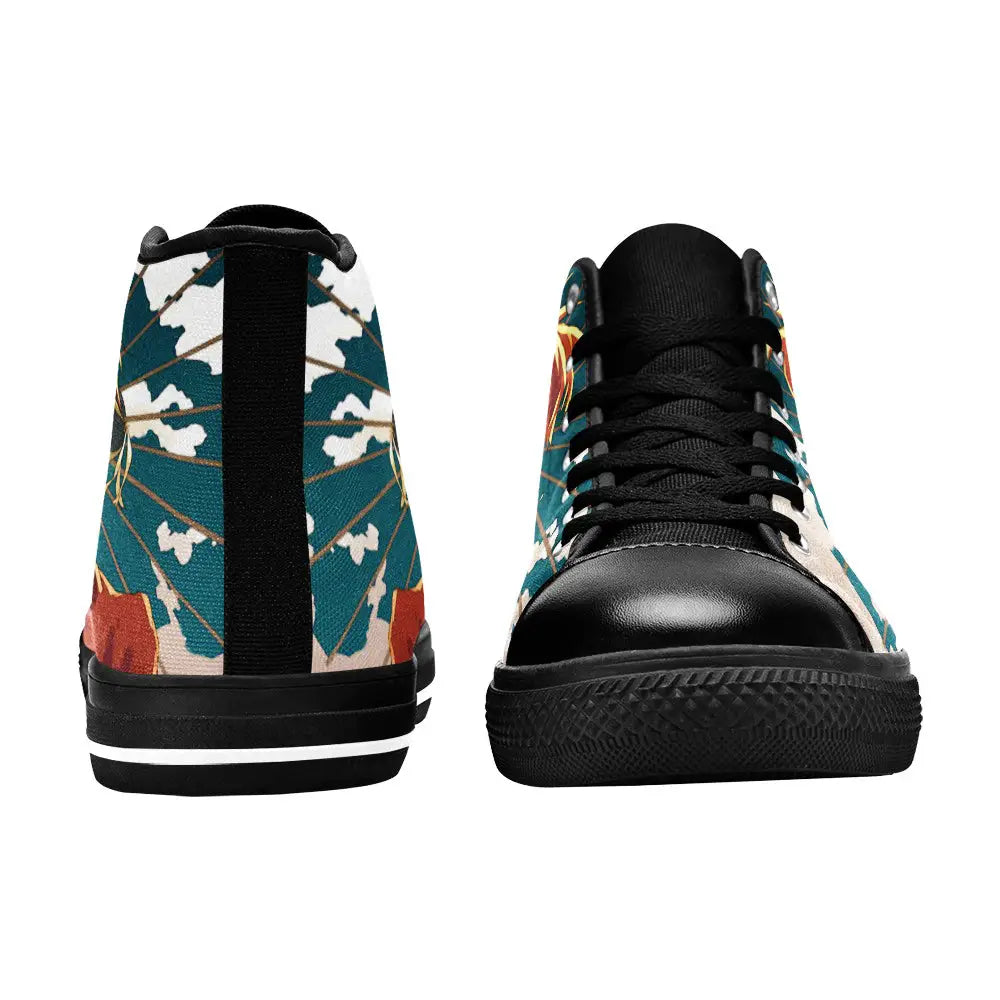 Gintama Kagura Custom High Top Sneakers Shoes