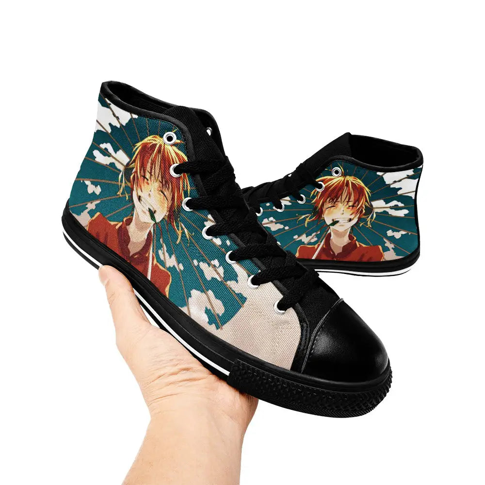 Gintama Kagura Custom High Top Sneakers Shoes