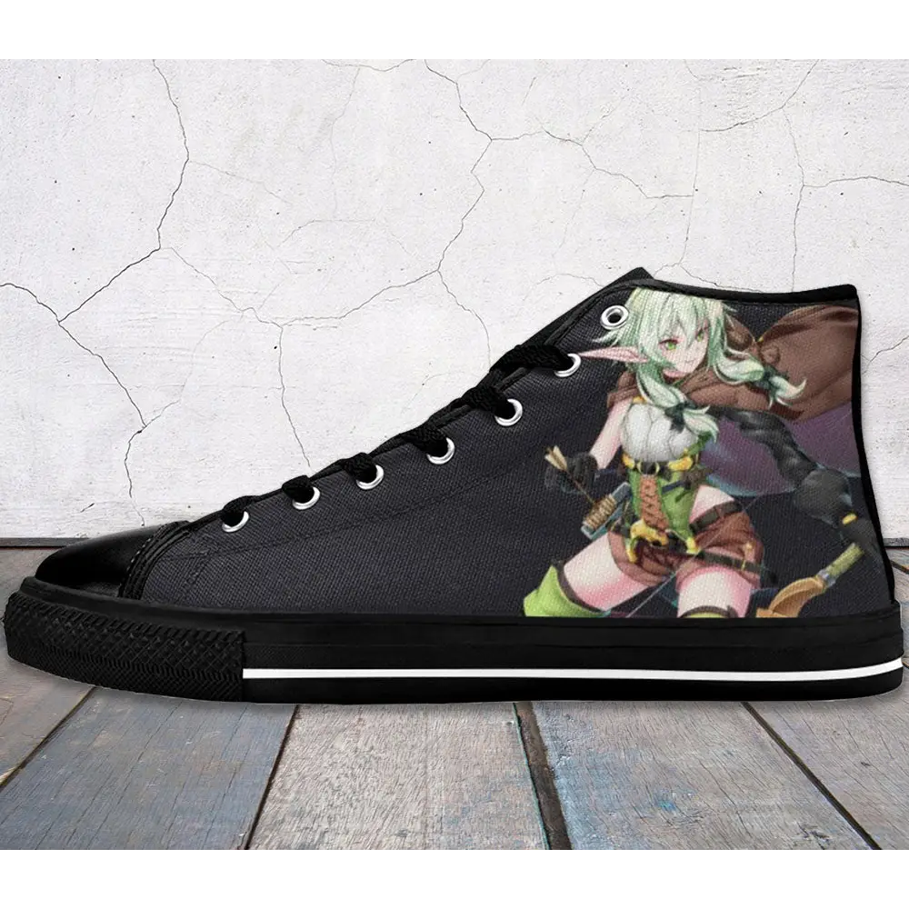 Goblin Slayer High Elf Archer Kakoiii Shoes High Top Sneakers