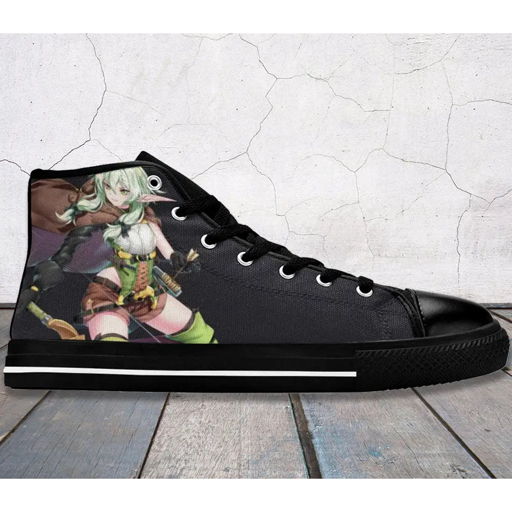 Goblin Slayer High Elf Archer Kakoiii Shoes High Top Sneakers