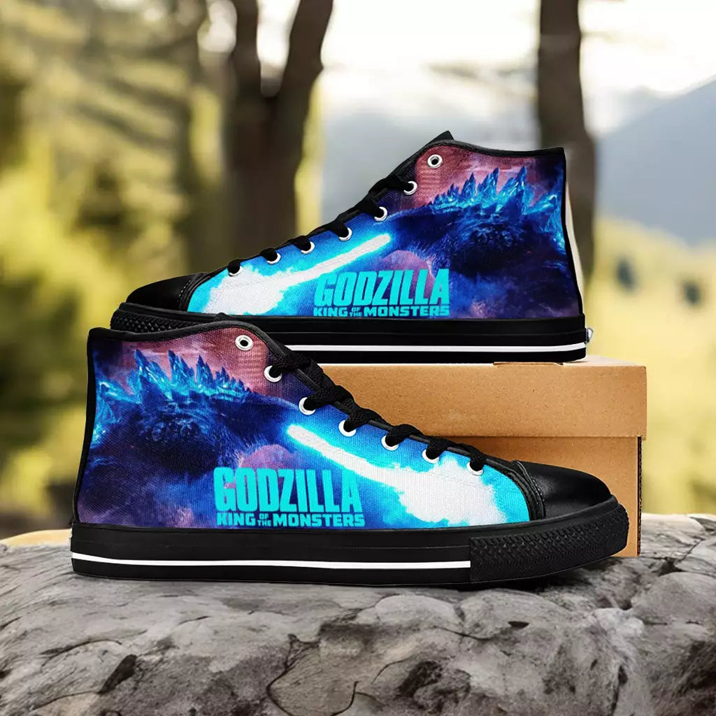 Godzilla King of the Monsters Custom High Top Sneakers Shoes