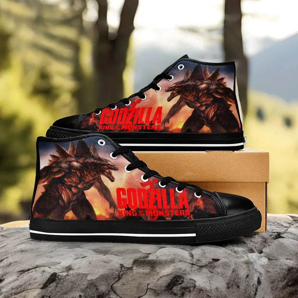 Godzilla King of the Monsters Custom High Top Sneakers Shoes