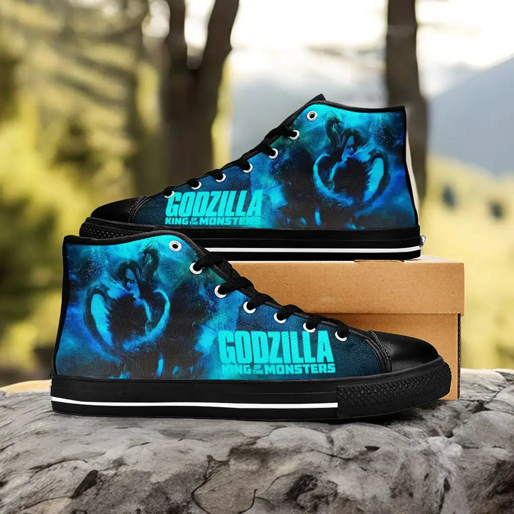 Godzilla King of the Monsters Custom High Top Sneakers Shoes