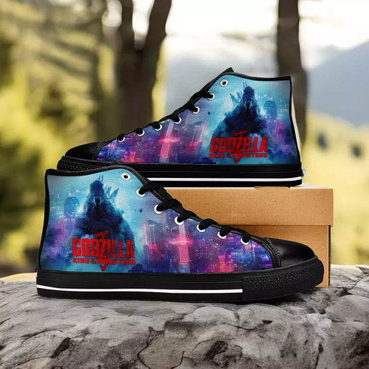 Godzilla King of the Monsters Custom High Top Sneakers Shoes