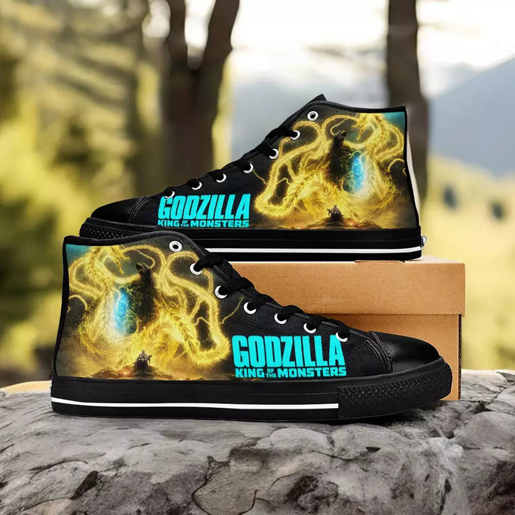 Godzilla King of the Monsters Custom High Top Sneakers Shoes