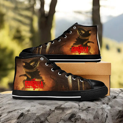 Godzilla King of the Monsters Custom High Top Sneakers Shoes