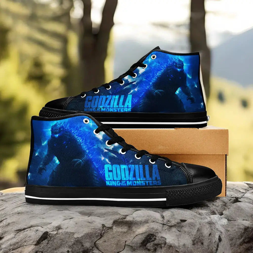 Godzilla King of the Monsters Custom High Top Sneakers Shoes