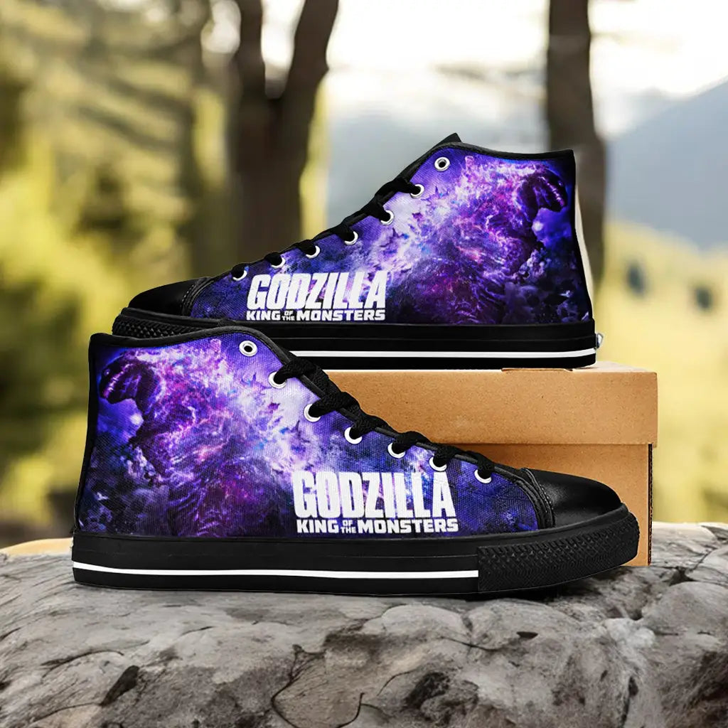 Godzilla King of the Monsters Custom High Top Sneakers Shoes