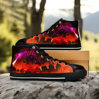 Godzilla King of the Monsters Custom High Top Sneakers Shoes