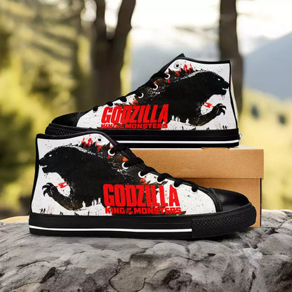 Godzilla King of the Monsters Custom High Top Sneakers Shoes