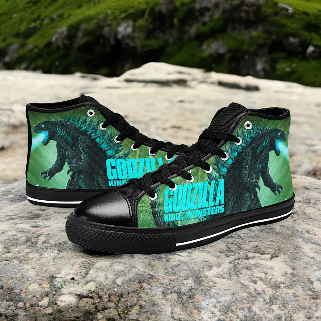 Godzilla King of the Monsters Custom High Top Sneakers Shoes