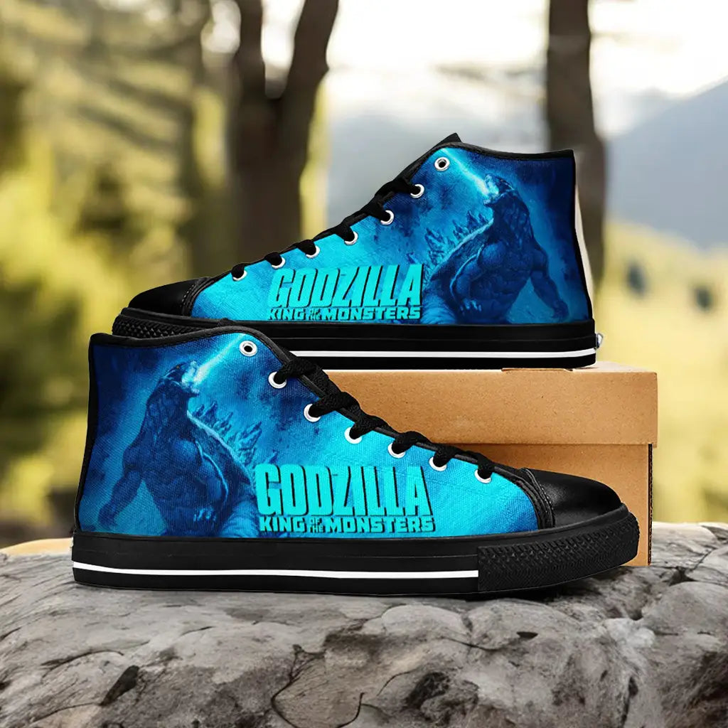 Godzilla King of the Monsters Custom High Top Sneakers Shoes