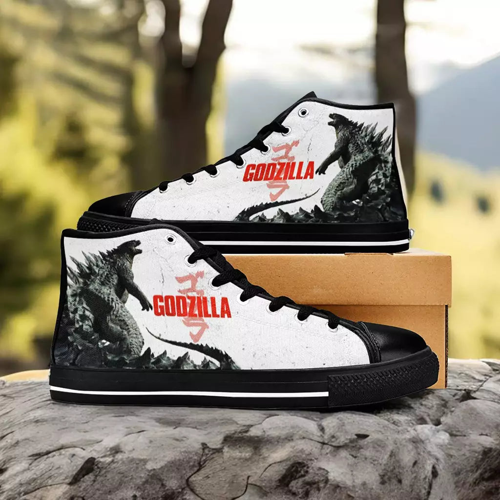 Godzilla King of the Monsters Custom High Top Sneakers Shoes