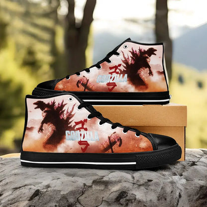 Godzilla King of the Monsters Custom High Top Sneakers Shoes